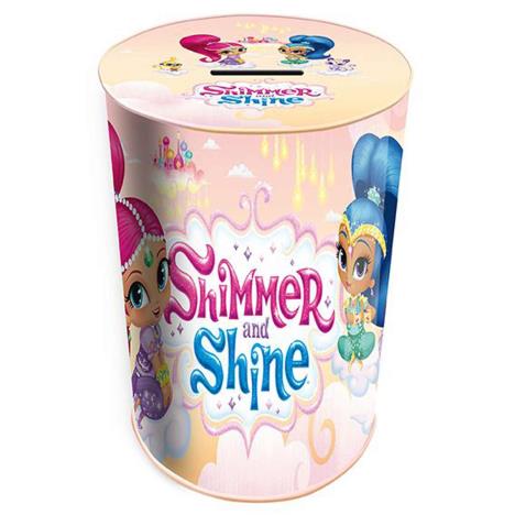 Shimmer & Shine Tin Pencil Holder & Coin Bank  £3.49