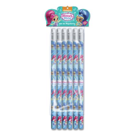 Shimmer & Shine (Pack of 6) HB Pencils  £2.19