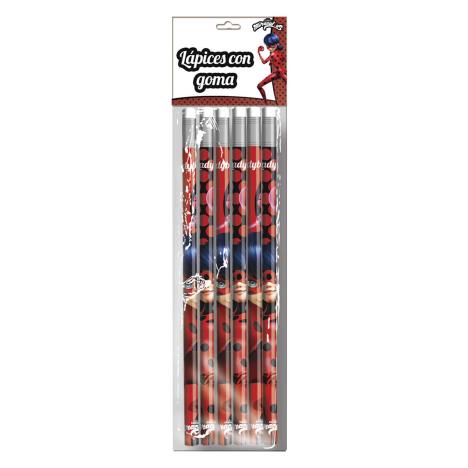 Miraculous Ladybug (Pack of 6) HB Pencils  £2.29