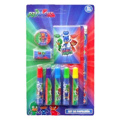 PJ Masks 9 Piece Stationery Set  £3.49