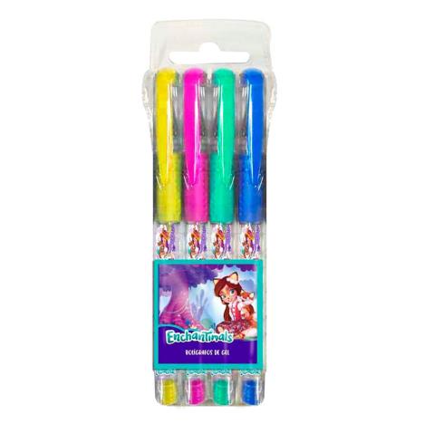 Enchantimals 4 Pack Glitter Gel Pens  £4.49