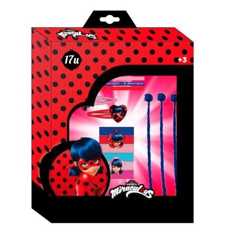 Miraculous Ladybug 17 Piece Hair Accessories Set  £5.99