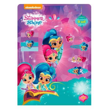 Shimmer & Shine 9 Piece Hair Accessories Set  £6.99