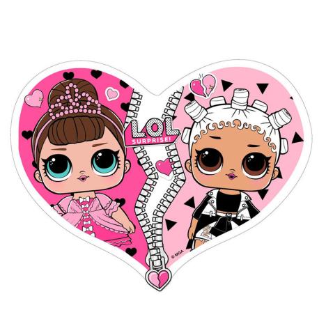 LOL Surprise Heart Shaped Beach Towel  £19.99