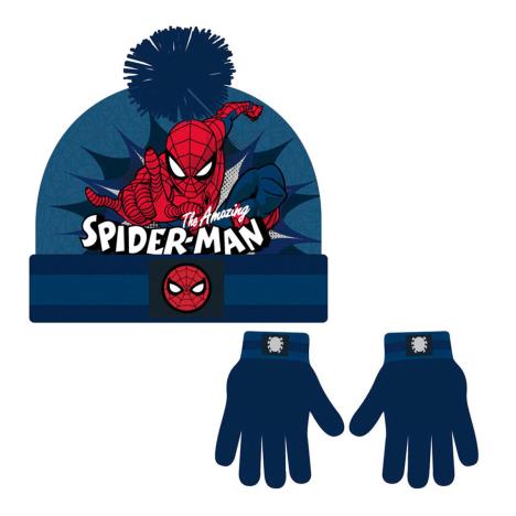 Amazing Spiderman Bobble Hat & Gloves Set  £11.49