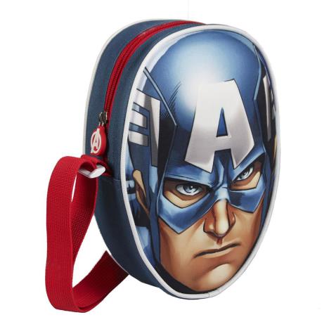 Marvel Avengers Captain America 3D Oval Shoulder Bag  £9.99