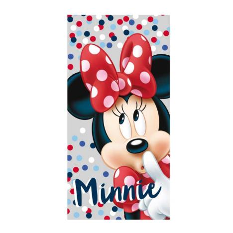 Minnie Mouse Heart Beach Towel  £11.99