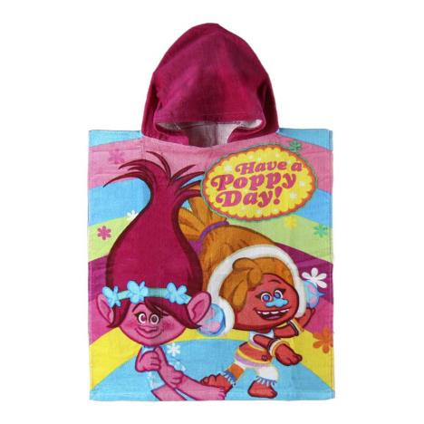 Trolls Hooded Bath Beach Towel Poncho  £11.99