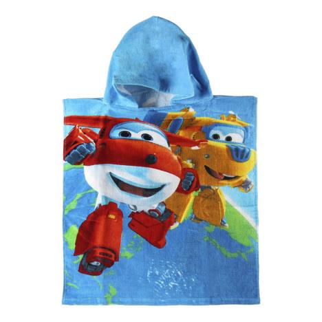 Super Wings Hooded Poncho Towel  £9.99