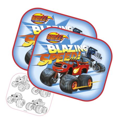 Blaze & The Monster Machines UV Car Sun Shades (Pack of 2)  £5.99