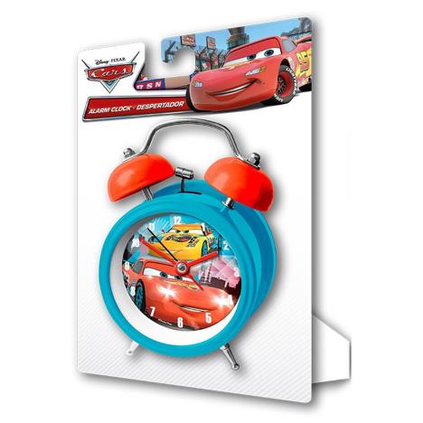 Disney Cars Blue Twin Bell Alarm Clock  £6.49