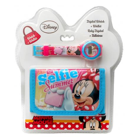 Minnie Mouse Wallet & Watch Gift Set  £8.99