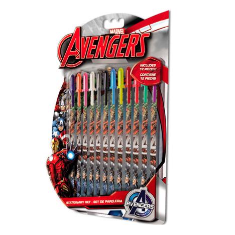 Marvel Avengers Gel Pens Pack of 12  £6.79
