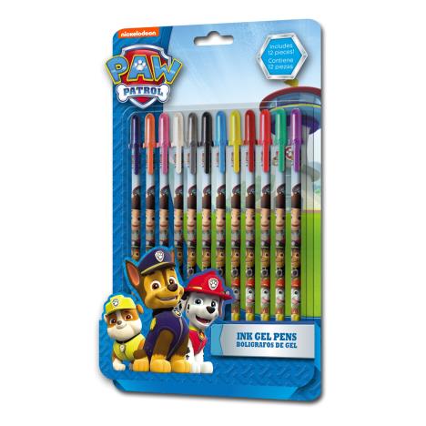 Paw Patrol Gel Pens Pack of 12  £5.49