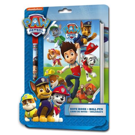 Paw Patrol Hardback Notebook & Pen Set  £4.49