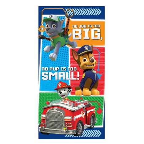 Paw Patrol No Job Too Big Beach Towel  £6.49