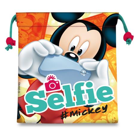 Mickey Mouse Selfie Drawstring Bag   £1.69