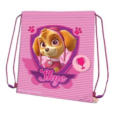 Paw Patrol Pink Skye Drawstring Gym Sack  £3.49