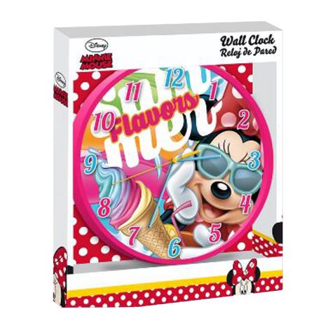Minnie Mouse Summer Flavours Wall Clock  £6.29