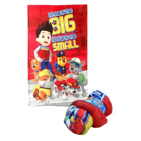 Paw Patrol No Job Too Big Fleece Blanket  £11.99