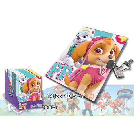 Paw Patrol Skye & Everest Lockable Secret Diary  £4.49