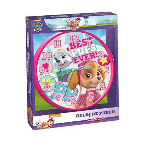 Paw Patrol Best Pups Ever Wall Clock  £6.49