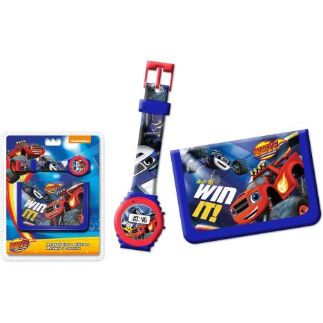 Blaze & The Monster Machine Watch and Wallet Set   £4.99