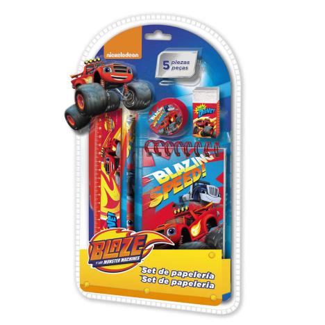 Blaze & The Monster Machines 5 Piece Stationery Set  £2.99