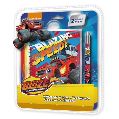 Blaze and The Monster Machines Notebook and Pen Set  £2.49