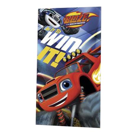 Blaze & The Monster Machines In It To Win It Beach Towel  £10.99