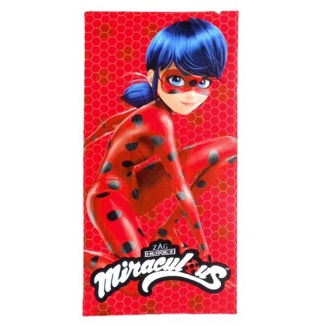 Miraculous Ladybug Fast Dry Beach Towel  £8.99