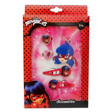 Miraculous Ladybug Jewellery and Hair Accessories Set  £3.99