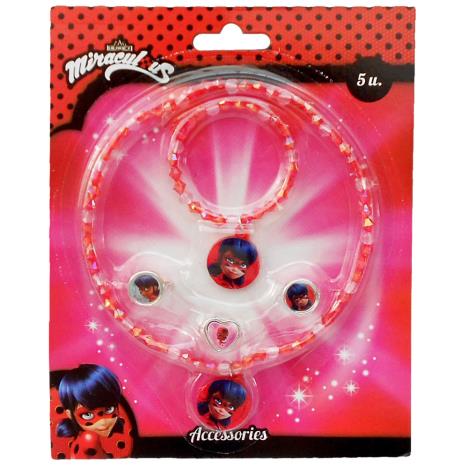 Miraculous Ladybug 5 Piece Jewellery Set  £2.99