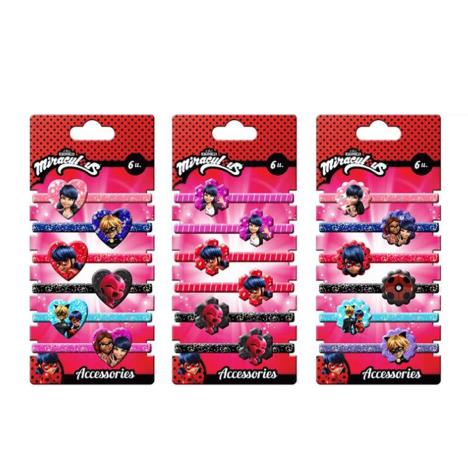 Miraculous Ladybug Hair Bands (Set of 6)  £2.99