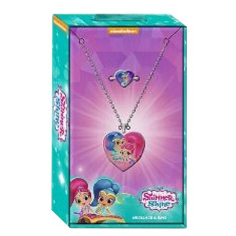 Shimmer & Shine 2 Piece Pendent & Ring Jewellery Set  £3.99