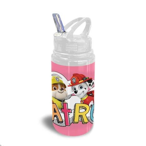 Paw Patrol Pink Aluminium Water Bottle  £5.99