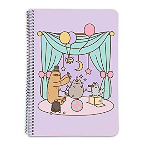 Pusheen Party Scene A5 Spiral Notebook  £4.99