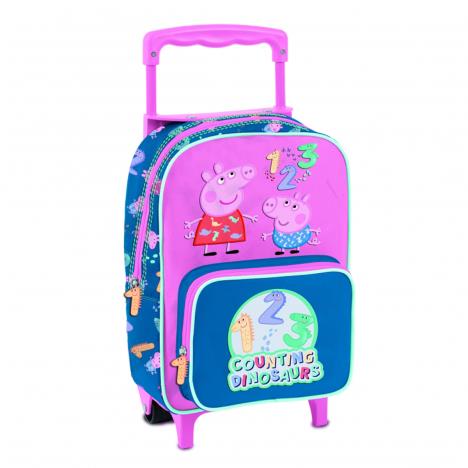 Peppa Pig Counting Dinosaurs Removable Trolley Backpack  £23.99