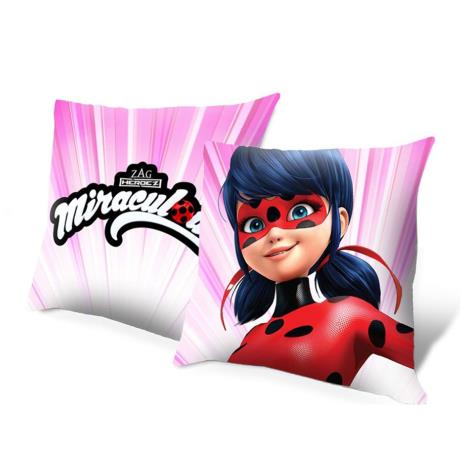 Miraculous Ladybug Square Filled Cushion  £6.49