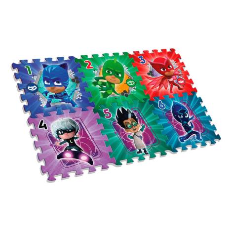 PJ Masks 6 Pc Foam Floor Jigsaw Mat  £10.99