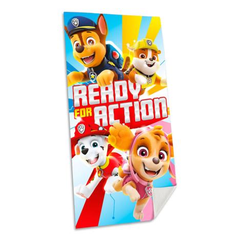 Paw Patrol Ready For Action Beach Towel  £12.99