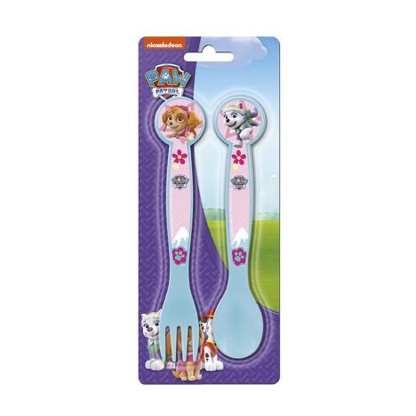 My Paw Patrol Girls 2 Piece Fork & Spoon Cutlery Set  £1.59