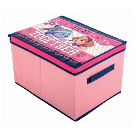Paw Patrol Pink Fabric Storage Box  £6.99