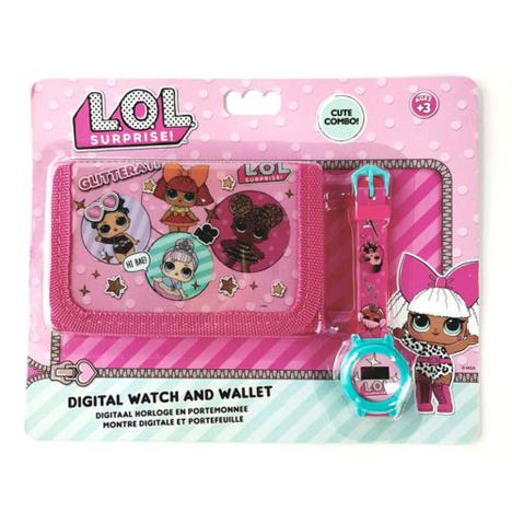 LOL Surprise Digital Watch & Wallet Set  £10.99