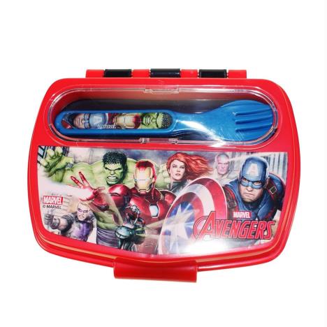 Marvel Avengers Lunch Box With Cutlery  £3.99