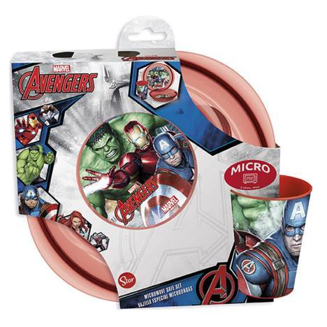 Marvel Avengers 3 Piece Microwave Meal Time Set  £6.99