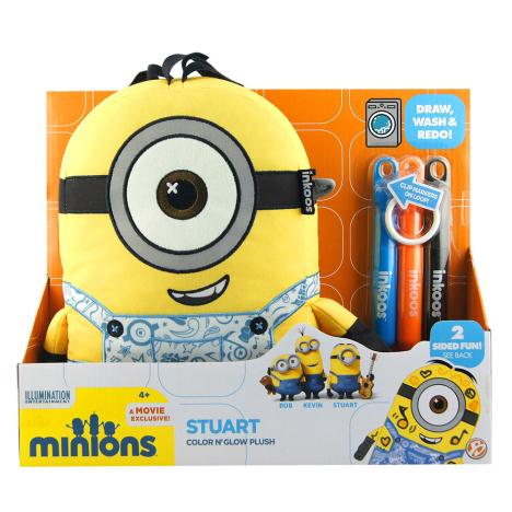 Colour n Glow Large Glow In The Dark Minion Stuart Plush  £24.99