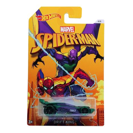 Marvel Spiderman Homecoming Drift King Hot Wheels Toy Car  £4.49