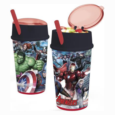 Marvel Avengers Drinks Bottle With Snack Compartment  £3.99