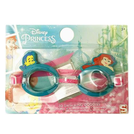 Official Disney Little Mermaid Ariel Children's Kids Girls 3D Swimming Goggles 